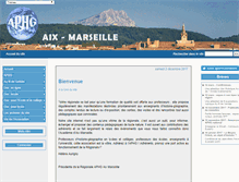Tablet Screenshot of aphgaixmarseille.com
